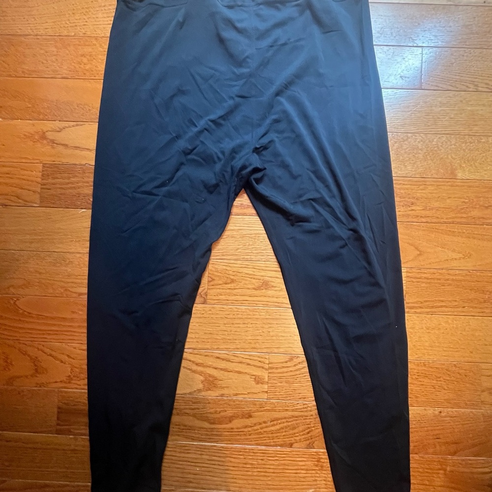 Coolibar Black Deep Water Swim Tights - Picture 2 of 4